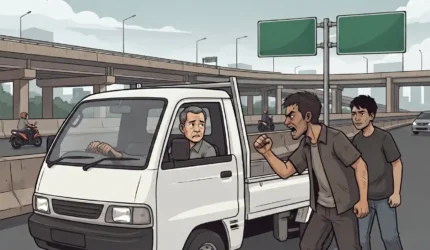 Pemalakan Sopir Pikap